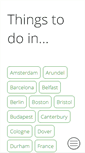 Mobile Screenshot of citybreakinfo.com